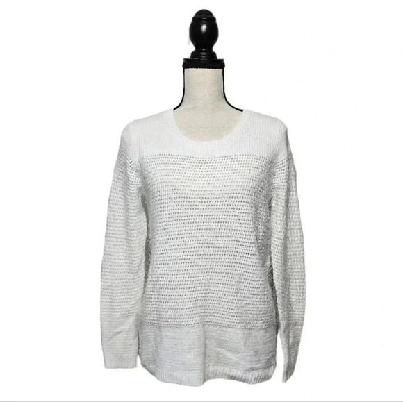 NWT Loft Lounge Soft Waffle Knit Sweater - Picture 1 of 6